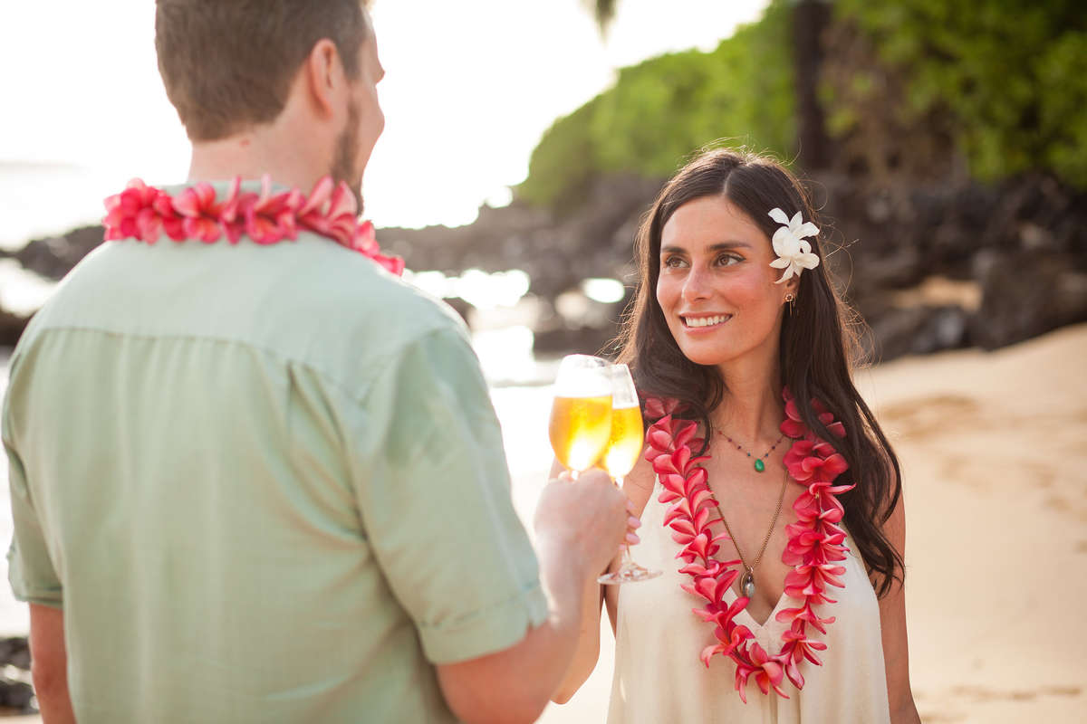 last minute beach wedding