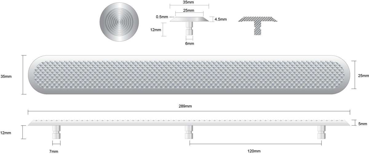 Tacpro Stainless Steel Tactiles