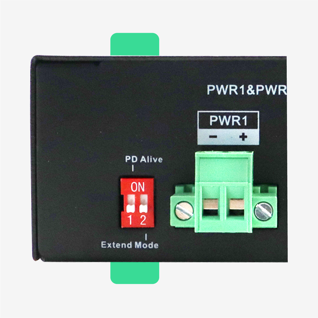 Gehärteter POE-Switch mit 8 Ports und 1 GE/SFP-Uplink, BT-90-W-POE-Port