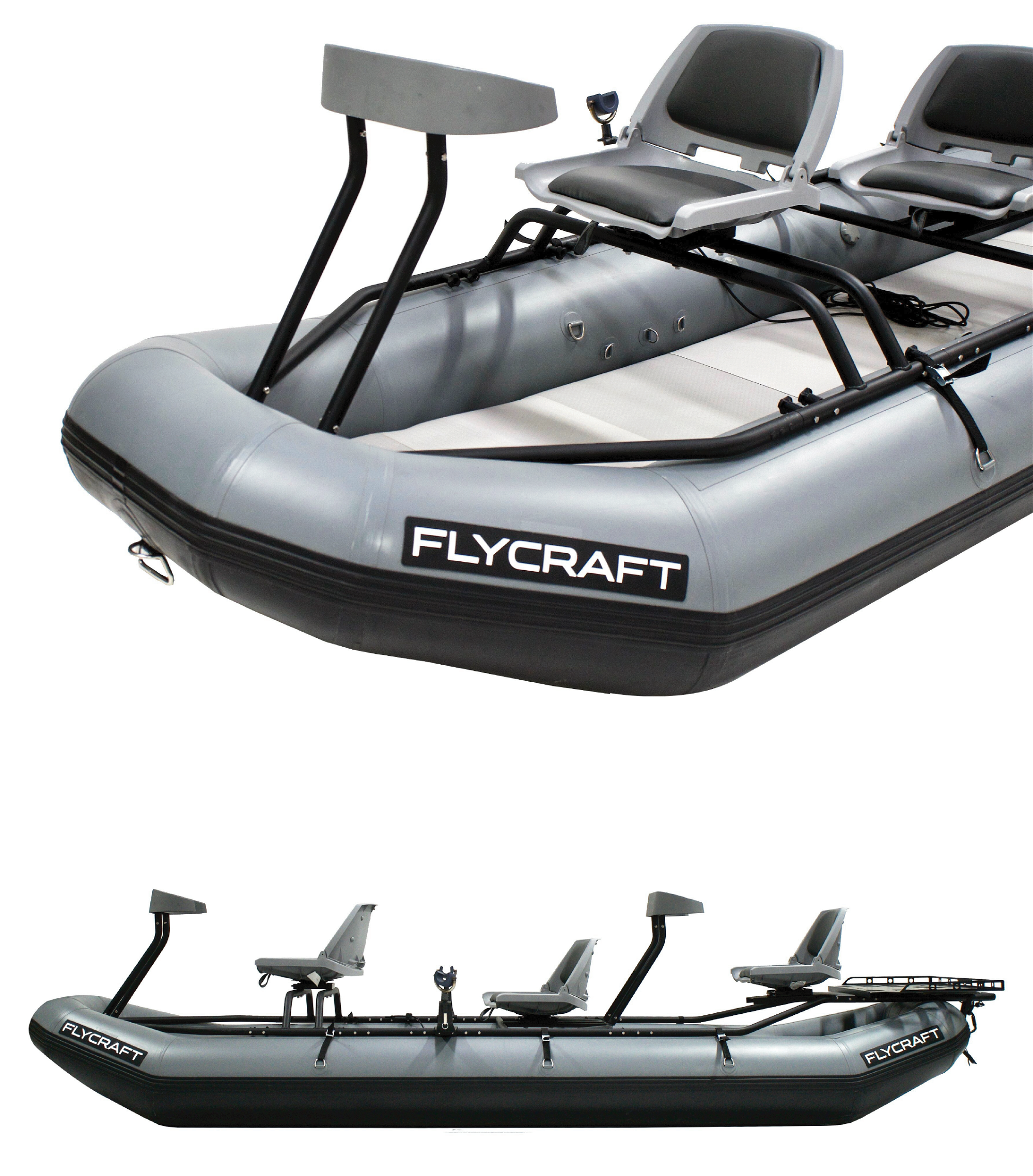 Inflatable 3 Person Fishing Boat Flycraft Usa