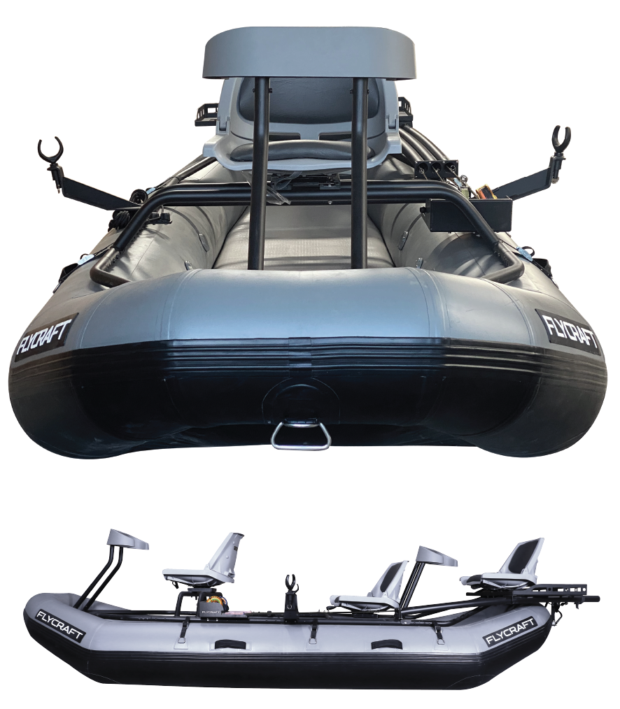 Flycraft's Inflatable Fishing Boat: Guide Fish Package (3-Man) - FLYCRAFT  USA