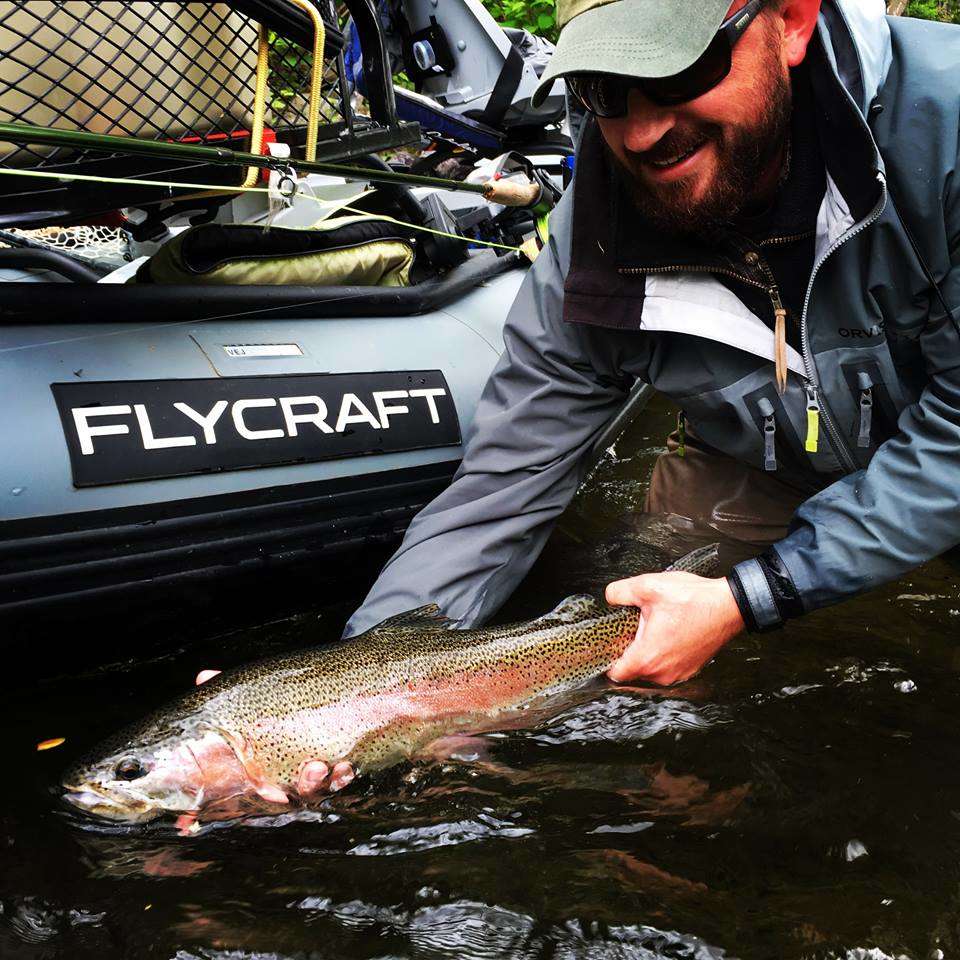 White River Fly Shop Hobbs Creek Rubber Bag Trout Net