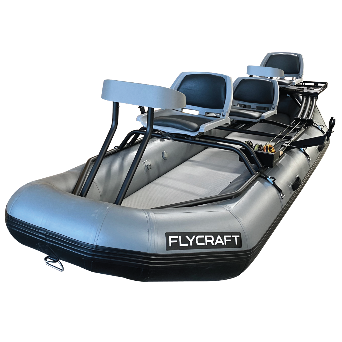 How Adding a Motor To Your Flycraft Stealth Inflatable Drift Boat Open -  FLYCRAFT USA