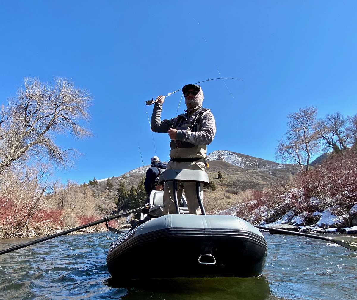 Flycraft’s Inflatable Fishing Boat: Stealth 2.0 Base Package (2-Man)