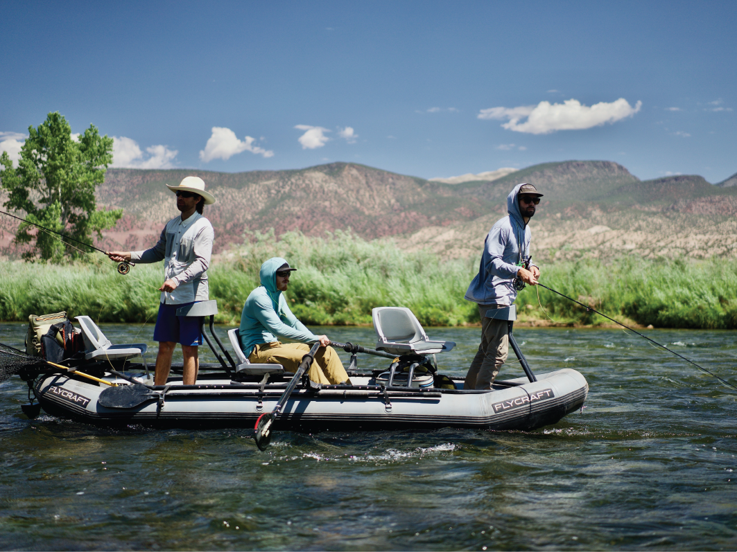 Stealth X Inflatable Drift Boat Flycraft Usa