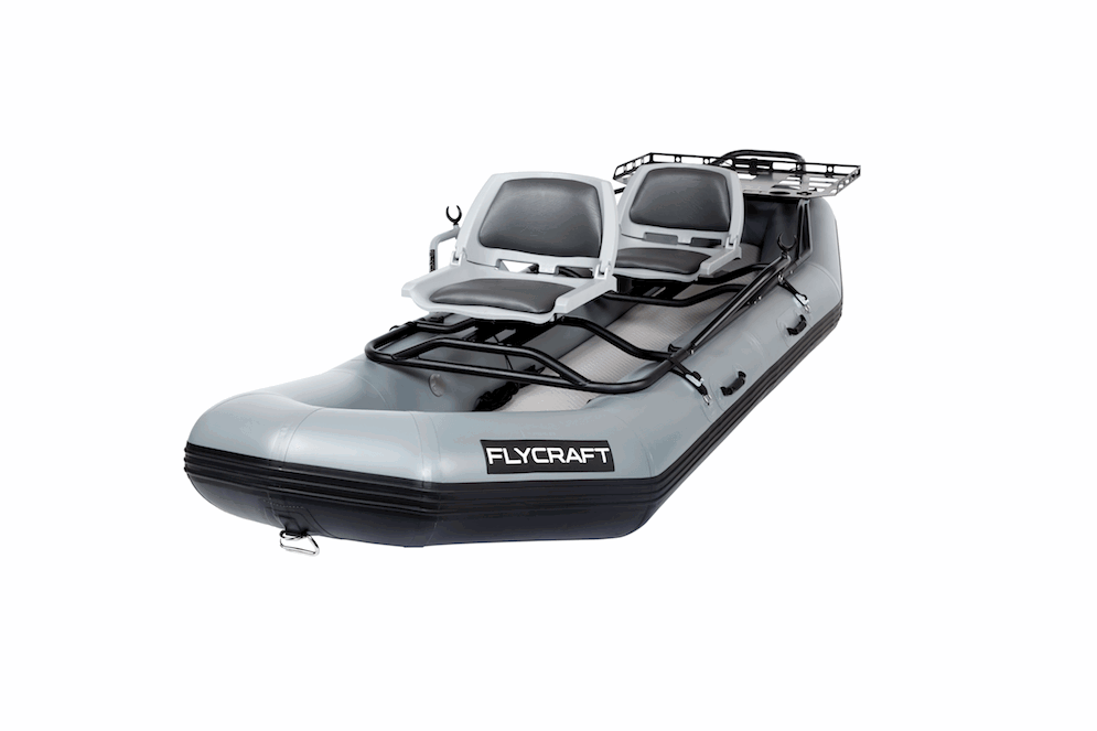 Flycraft’s Inflatable Fishing Boat: Stealth 2.0 Base Package (2-Man)