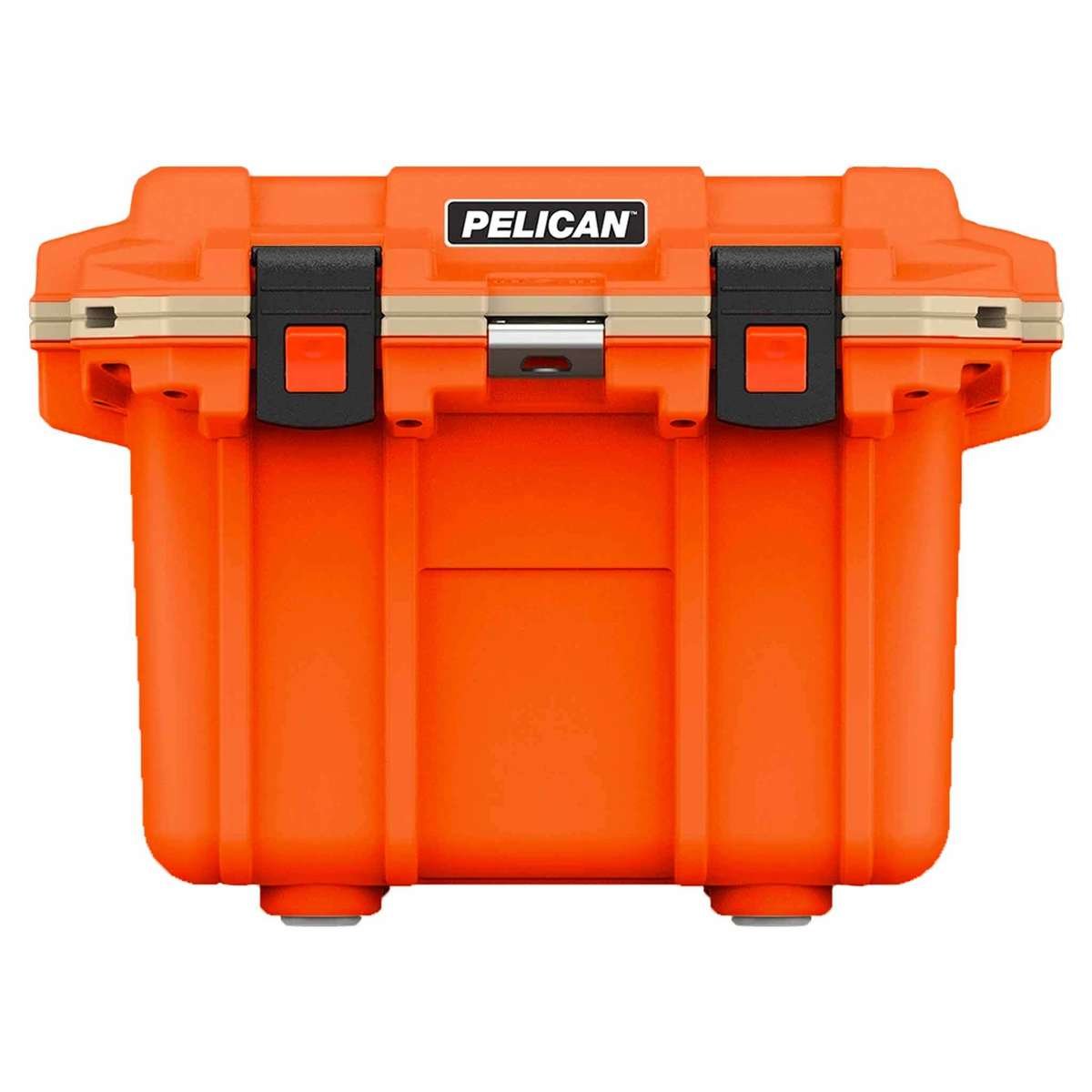 30QT Pelican Elite Cooler Orange/Tan