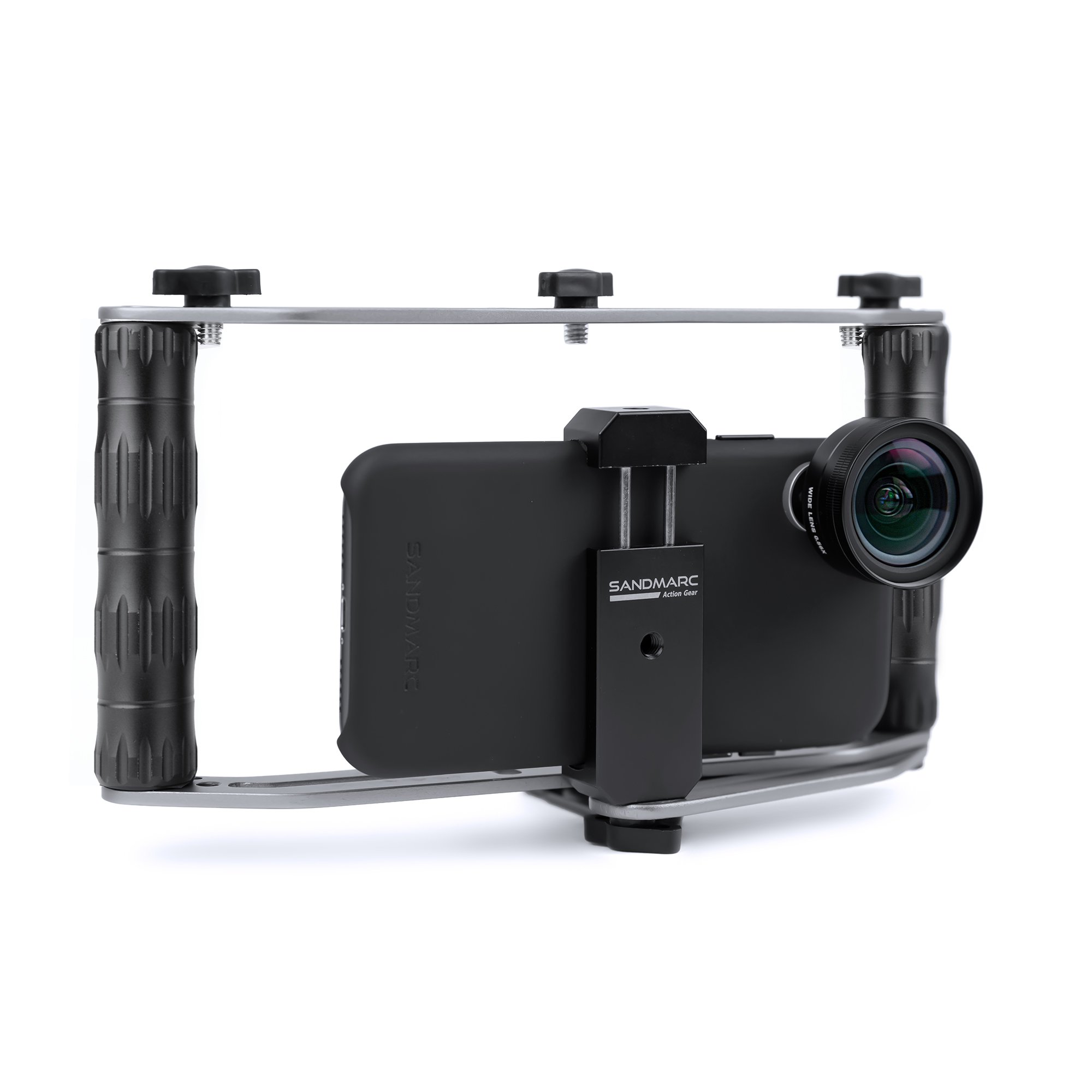 Smartphone Stabilizer Rig Video Camera Cage Film Steady for iPhone LG  Samsung