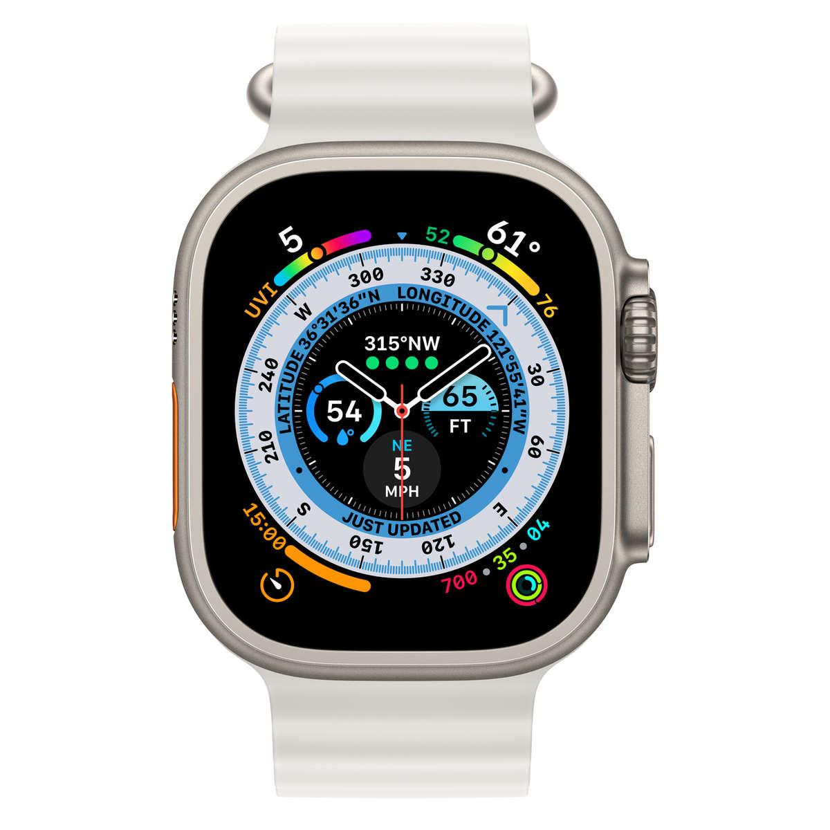 Apple watch ultra The ocean band in White