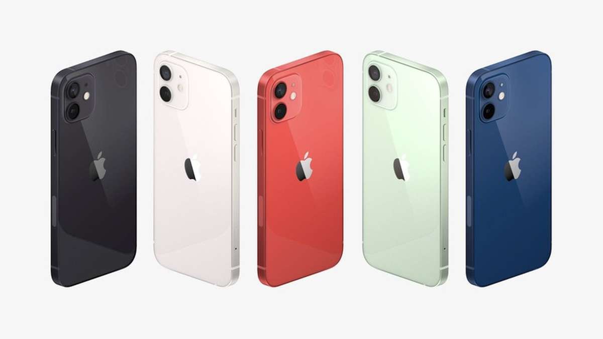 iPhone 12 color selection