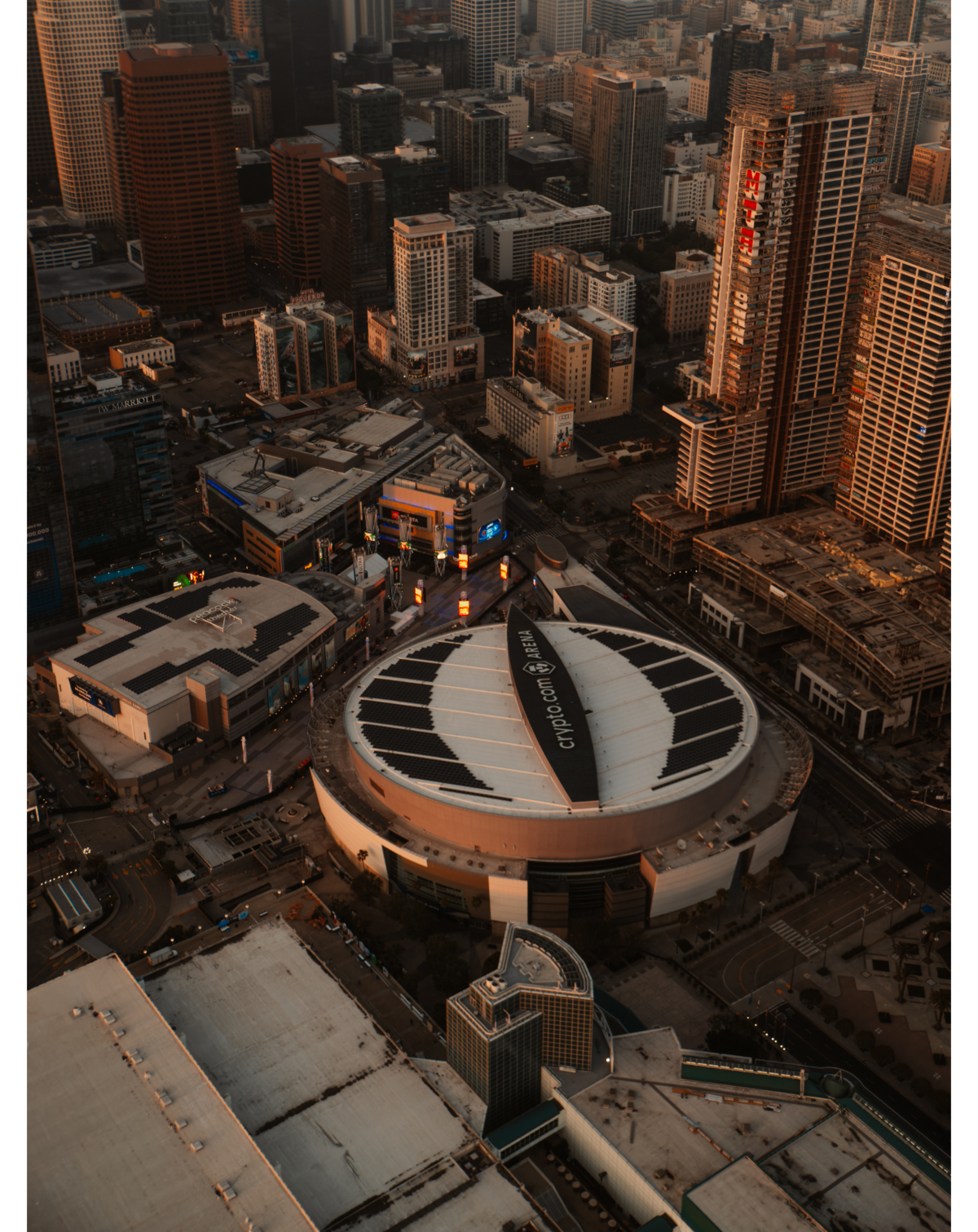crypto arena shot on iphone