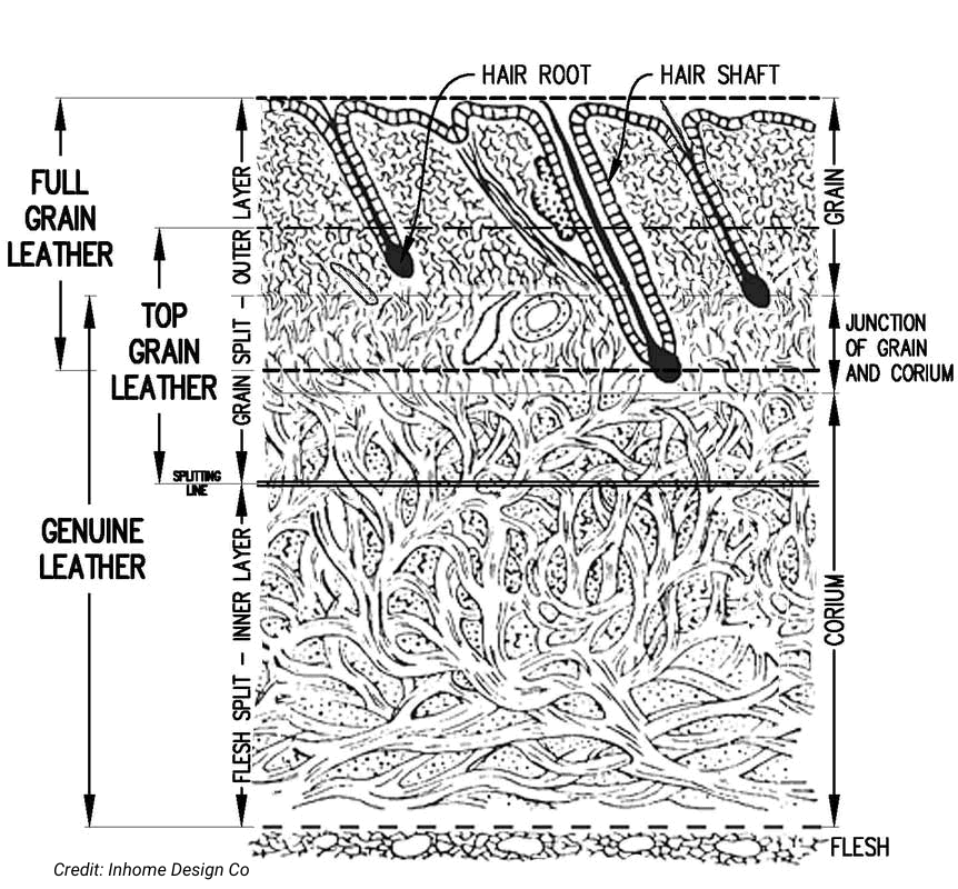 Grain Leather Definition - What is Grain Leather?