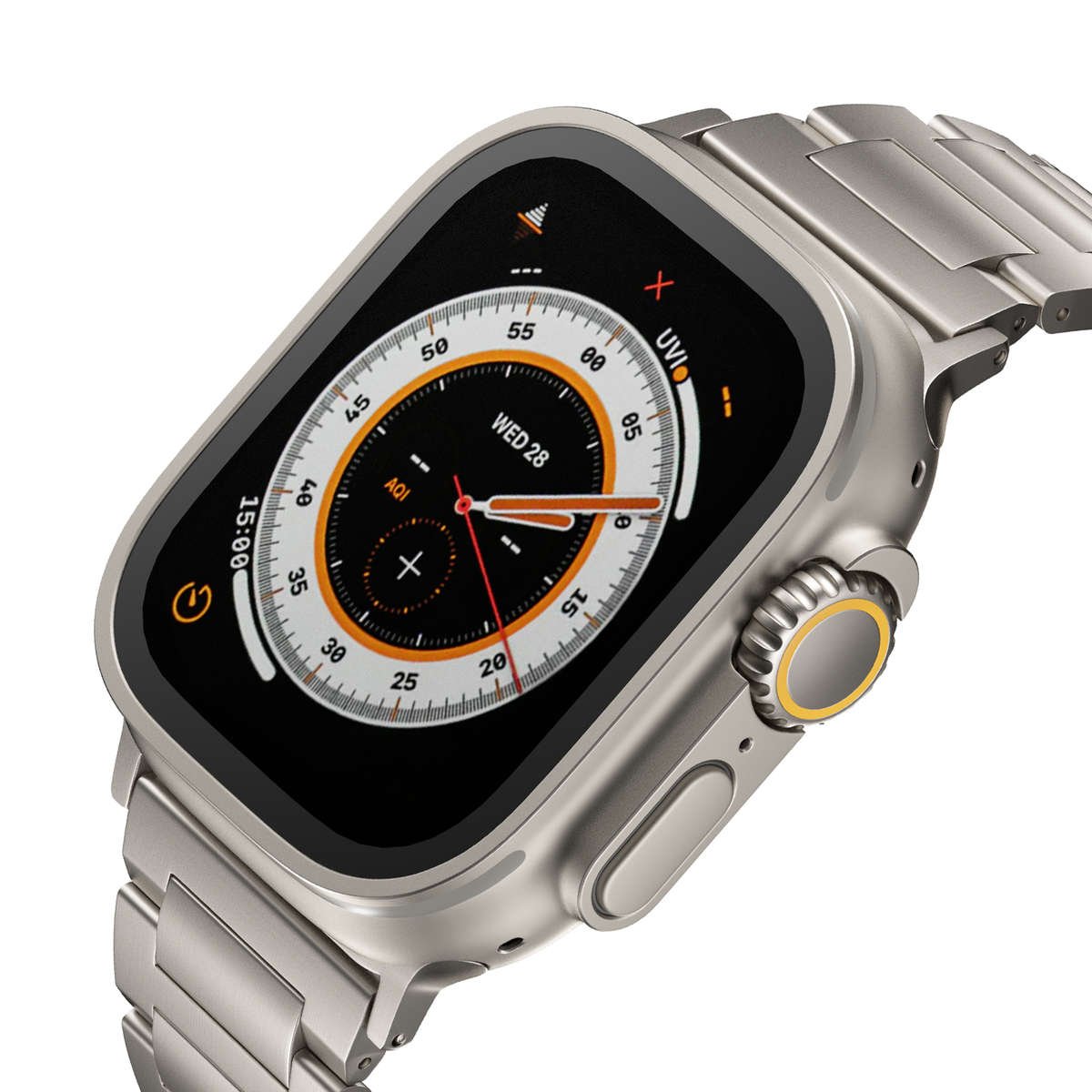 Titanium Apple Watch Ultra 2 & Ultra Band - SANDMARC Grade 4