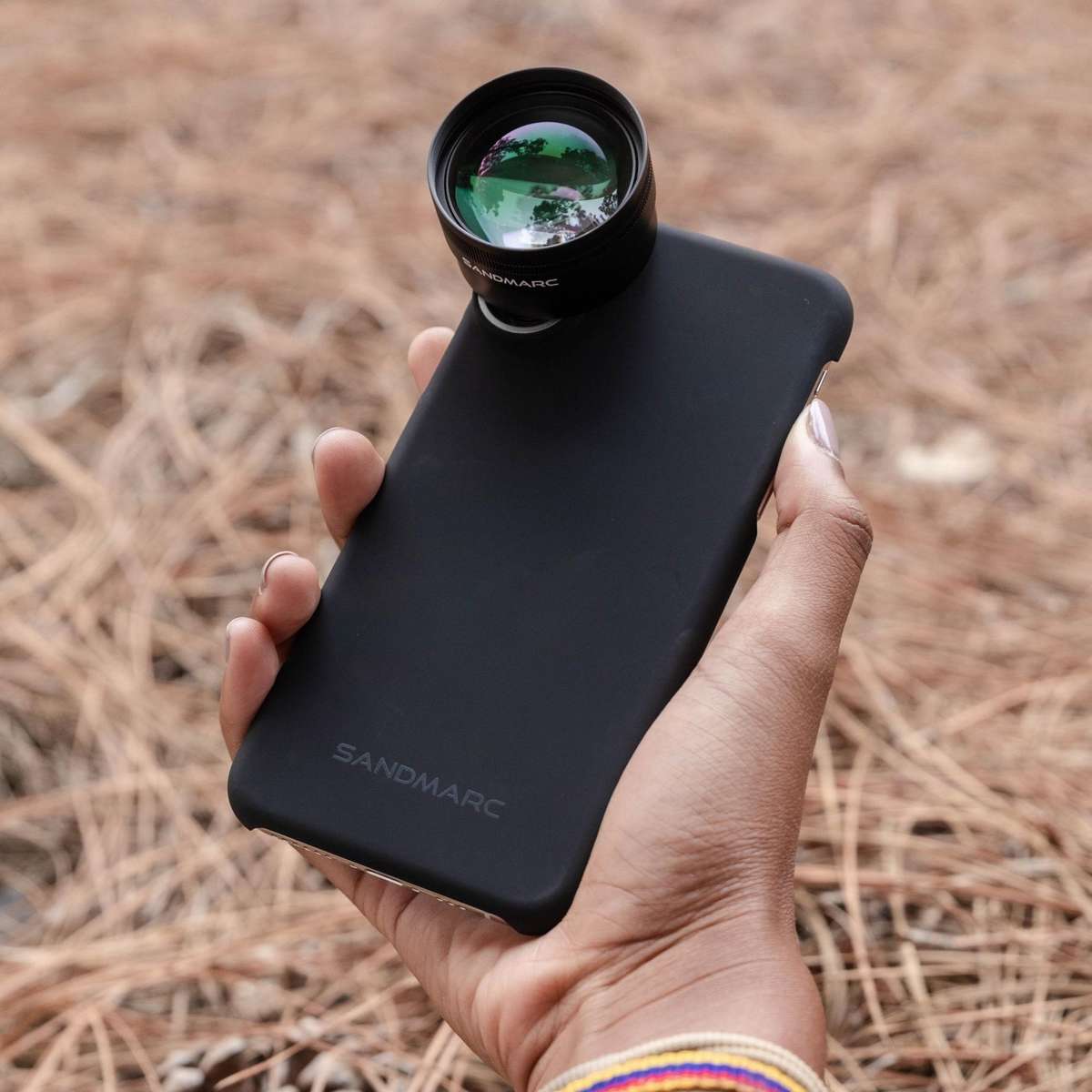 Telephoto lens attachment for iPhone