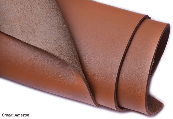 Rolled up Genuine Leather