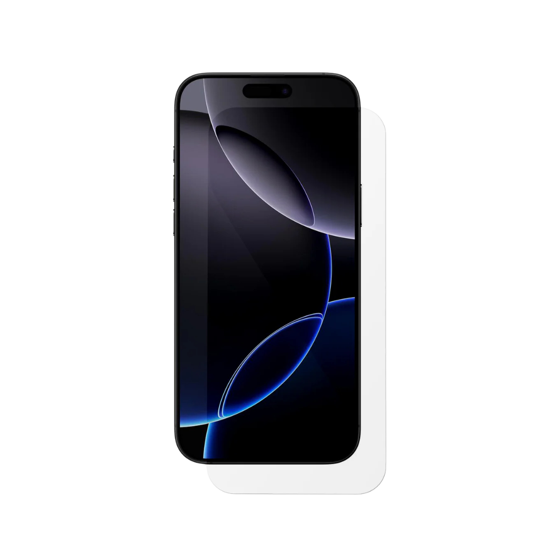 screen protector on iPhone