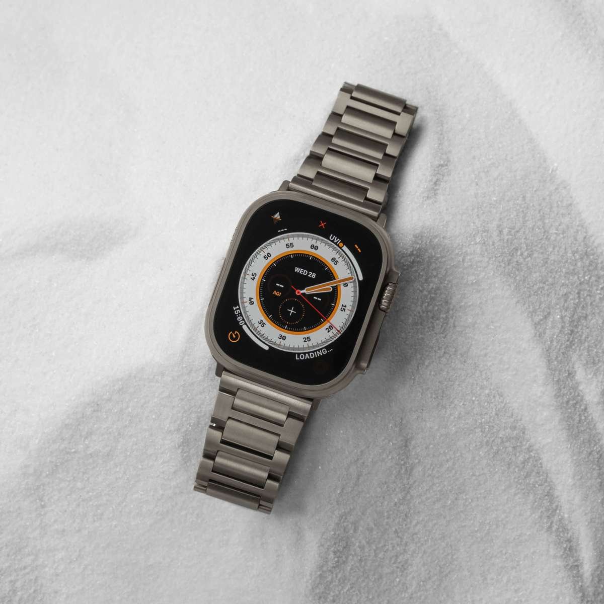 Press Release - Titanium Edition - Apple Watch Ultra Band