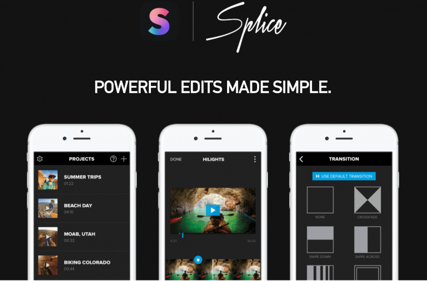 Splice video editing software for iphone