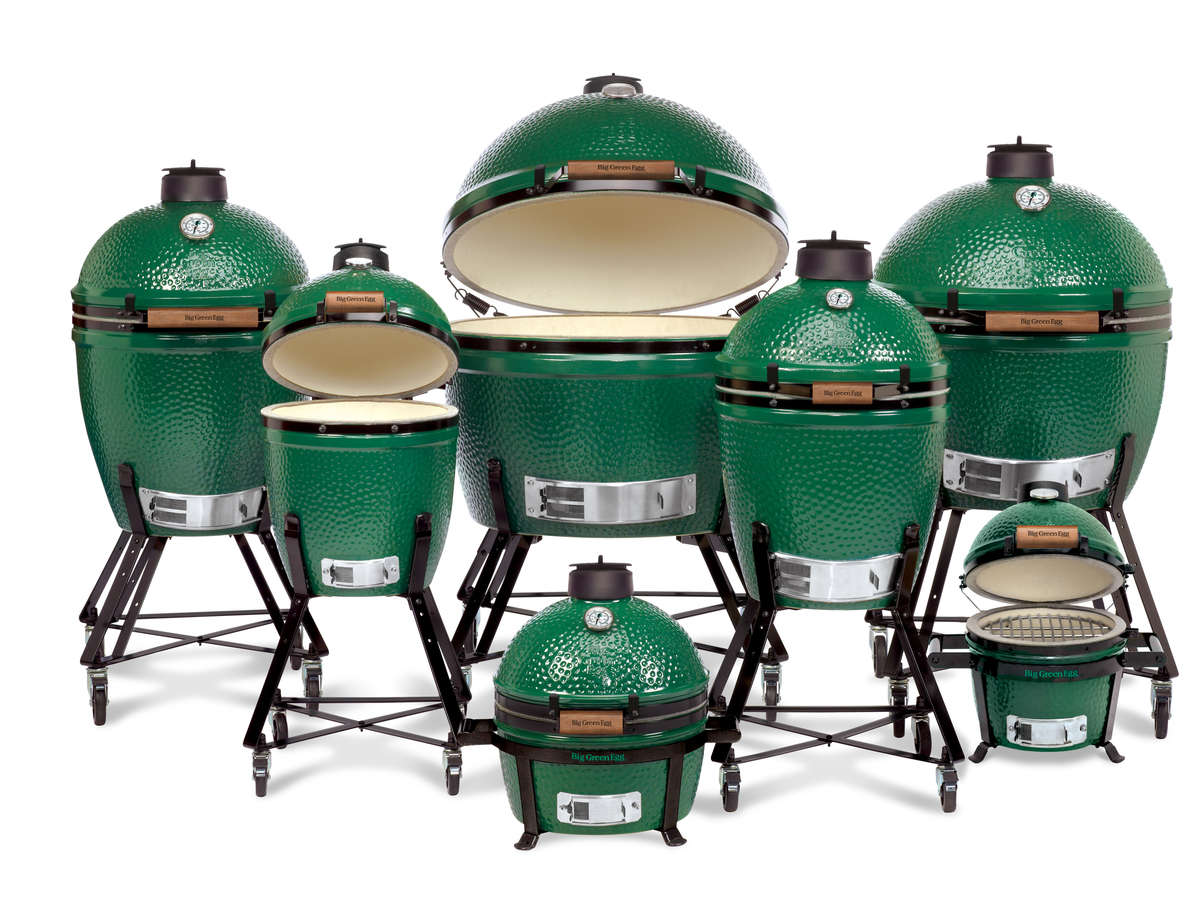 Big Green Egg Family of Sizes