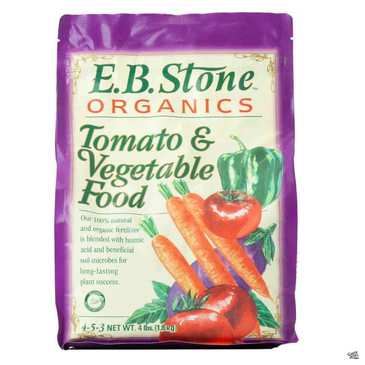 E.B. Stone Organics Tomato and Vegetable Food 