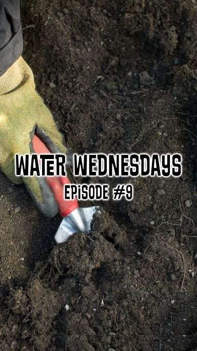 Water Wednesdays Episode #9, Trowel in  Soil
