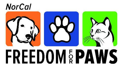 NorCal Freedom For Paws Logo