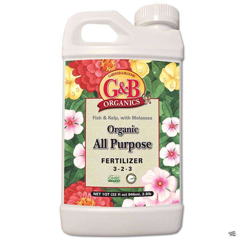 G and B Organics All Purpose Fertilizer