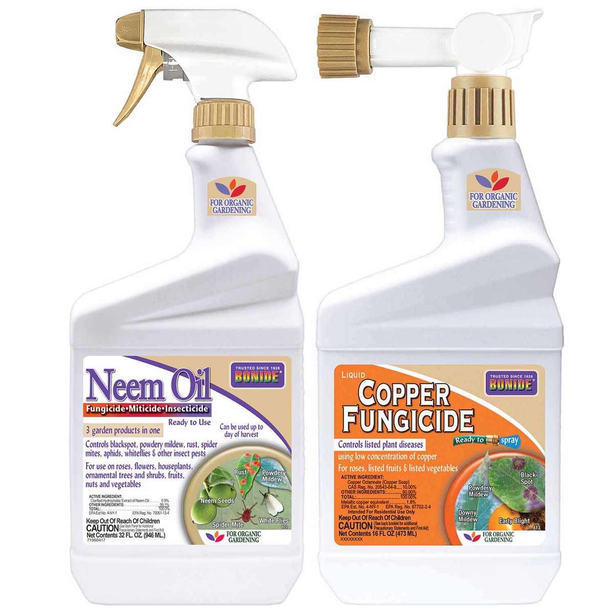 Bonide Neem Oil and Copper Fungicide