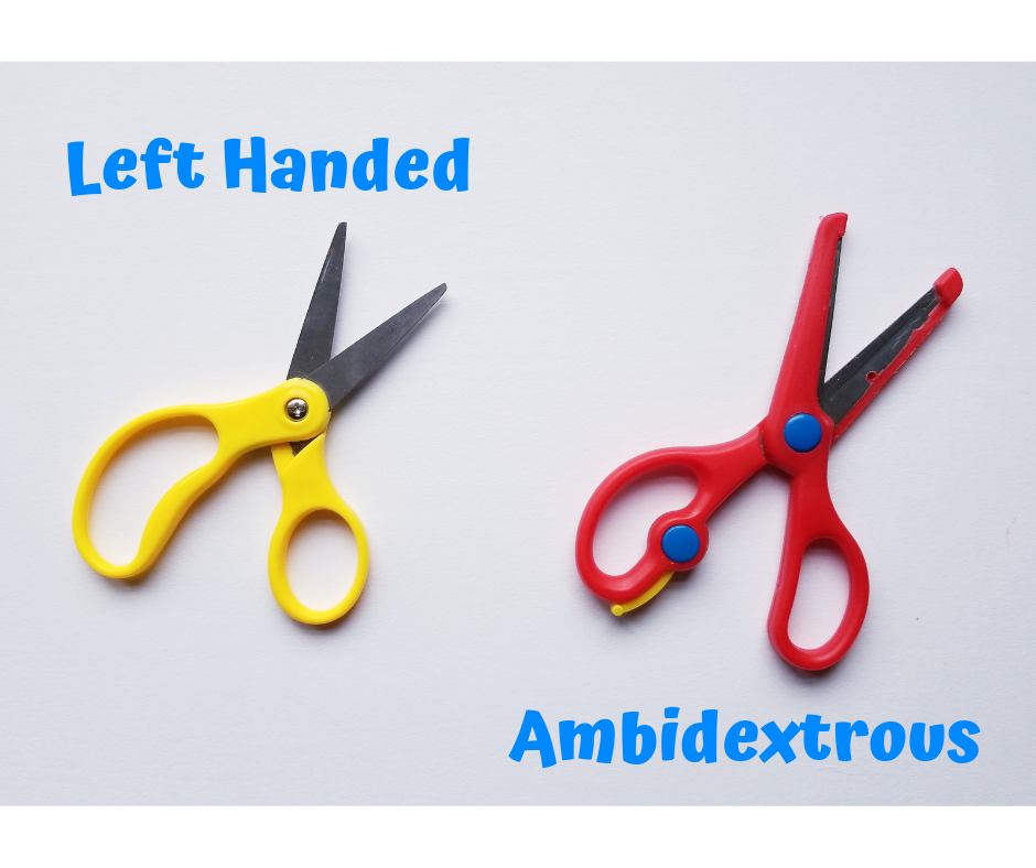 left handed scissors vs right handed scissors