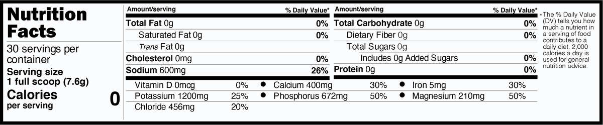 Brain Forza Keto Electrolytes for Fasting