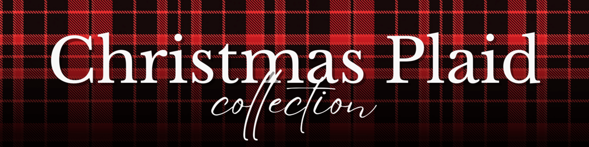 Christmas Plaid Collection Banner