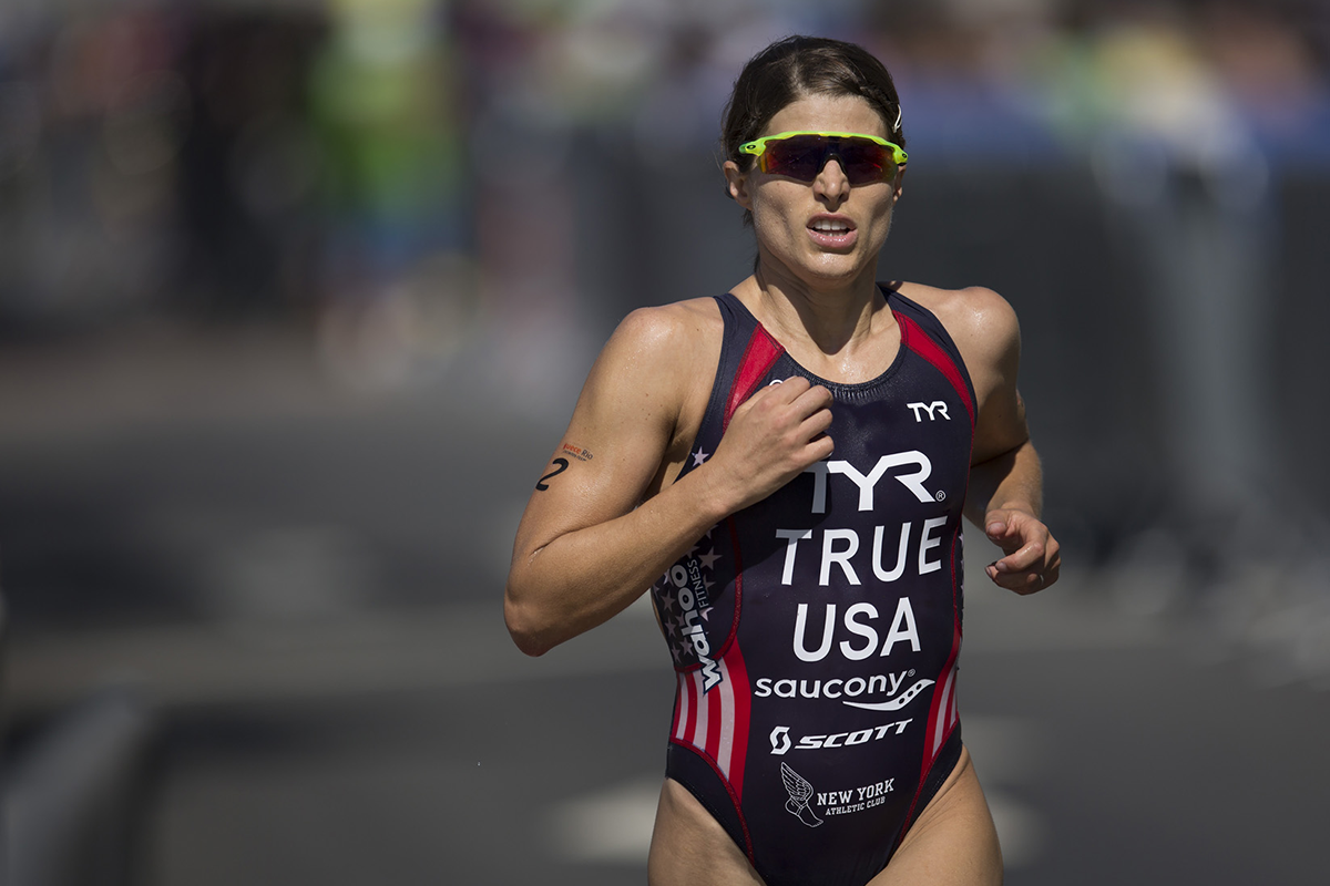 Sarah True, professional triathlete