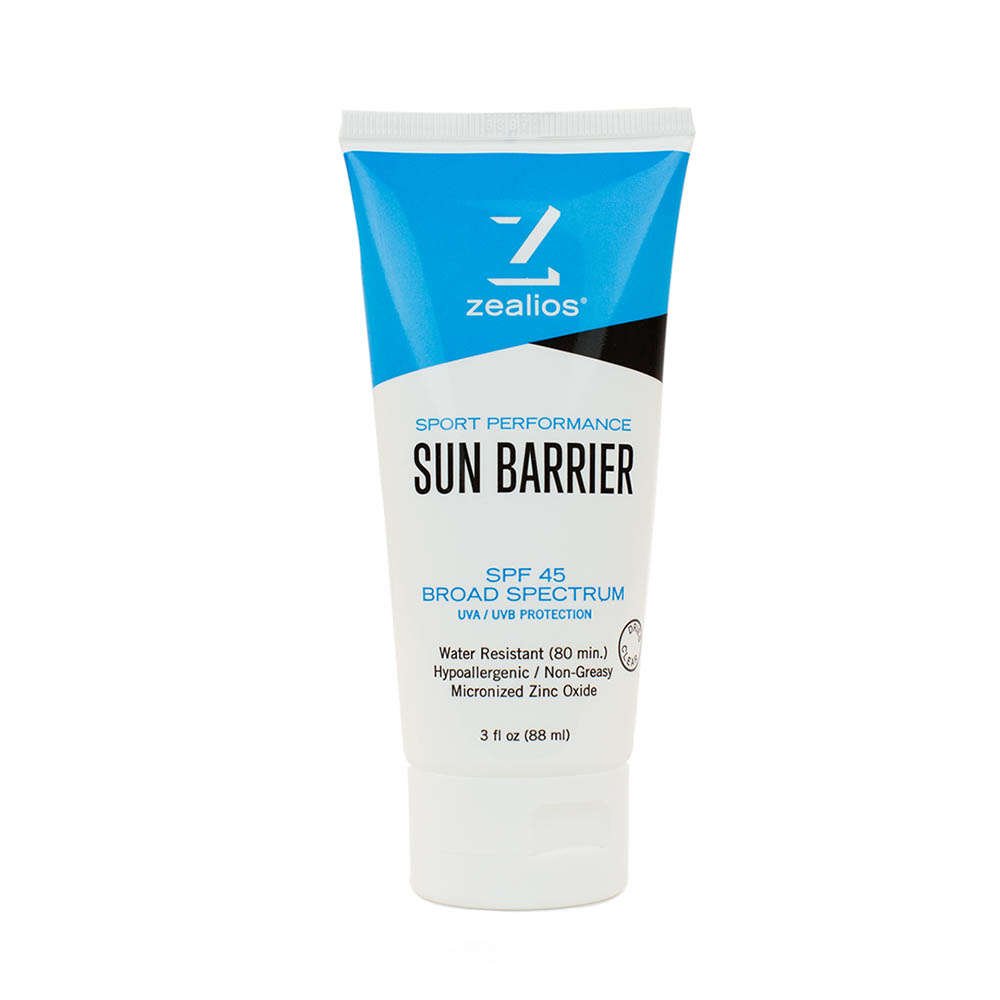 Zealios Sun Barrier SPF 45 approved by dermatologists