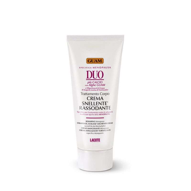 GUAM Duo Menopause Slimming and Firming Cream set for women, targets thighs belly and buttocks, 200ml  All follow the same formula: brand + product name + key benefit/skin concern + size where visible. Ready to paste straight into Shopify's image alt text field on each product.
