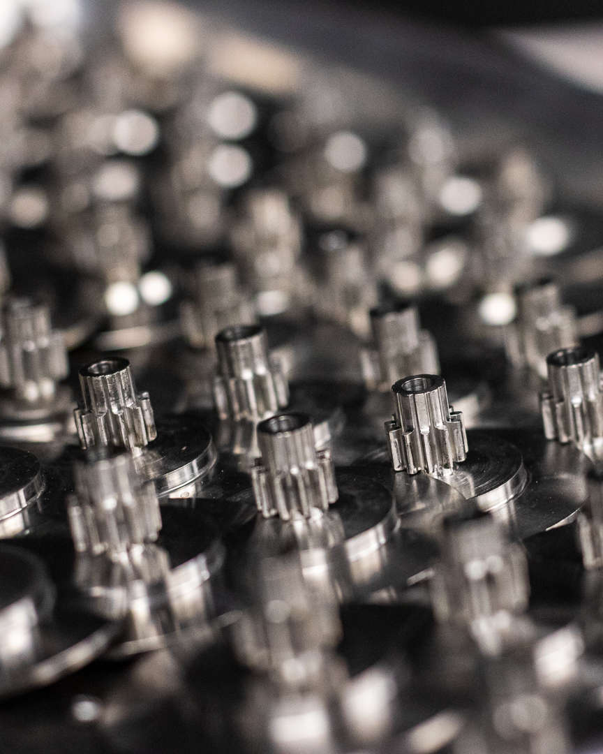 Pinion Gears lined up. Pinion Gears lined up.