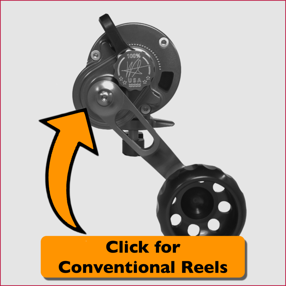 USA MADE CONVENTIONAL FISHING REELS- VIRGINIA BEACH, VA- MACHINED FISHING REELS- LIFETIME WARRANTY- BEST PERFORMANCE- BUILT FOR A LIFETIME