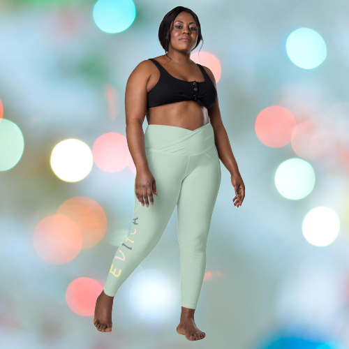 You'll love our new Crossover Pocket Leggings. Made with luxuriously soft fabric, there chic for any occasion. Shop plus size leggings at Revive Wear Australia.