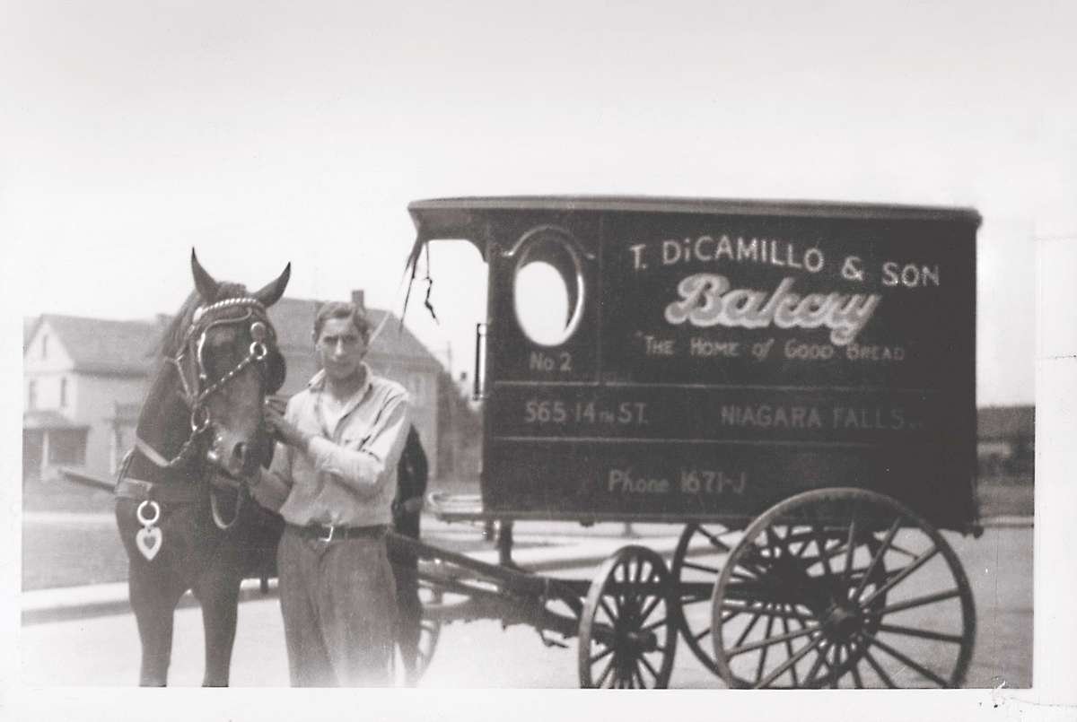 Joe Babe & Bread Wagon  circa 1929