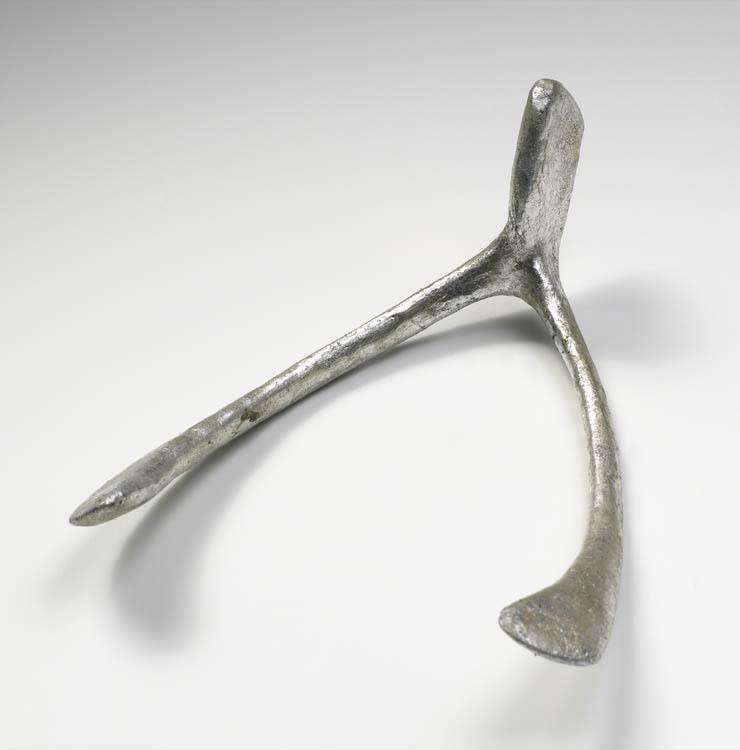 silver decorative wishbone silver decorative wishbone