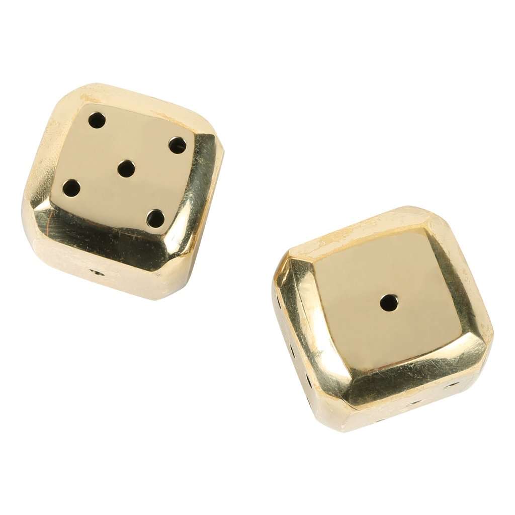 brass dice decoration brass dice decoration