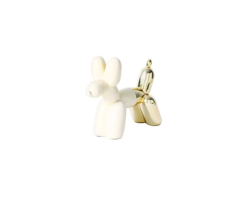 shiny toy dog bookend shiny toy dog bookend