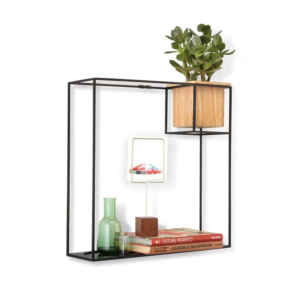 Wire Wall Shelf and Planter Wire Wall Shelf and Planter