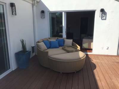 La Jolla Wicker Round Day Bed