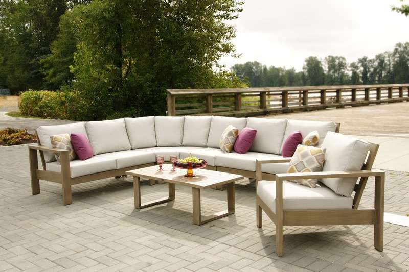 Cast Aluminum Round Sofa Sectional