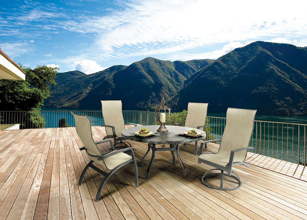 Alps 4 2024 seat dining set