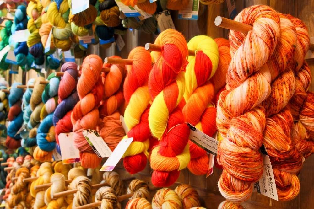 Local yarn shop Saint-Bruno