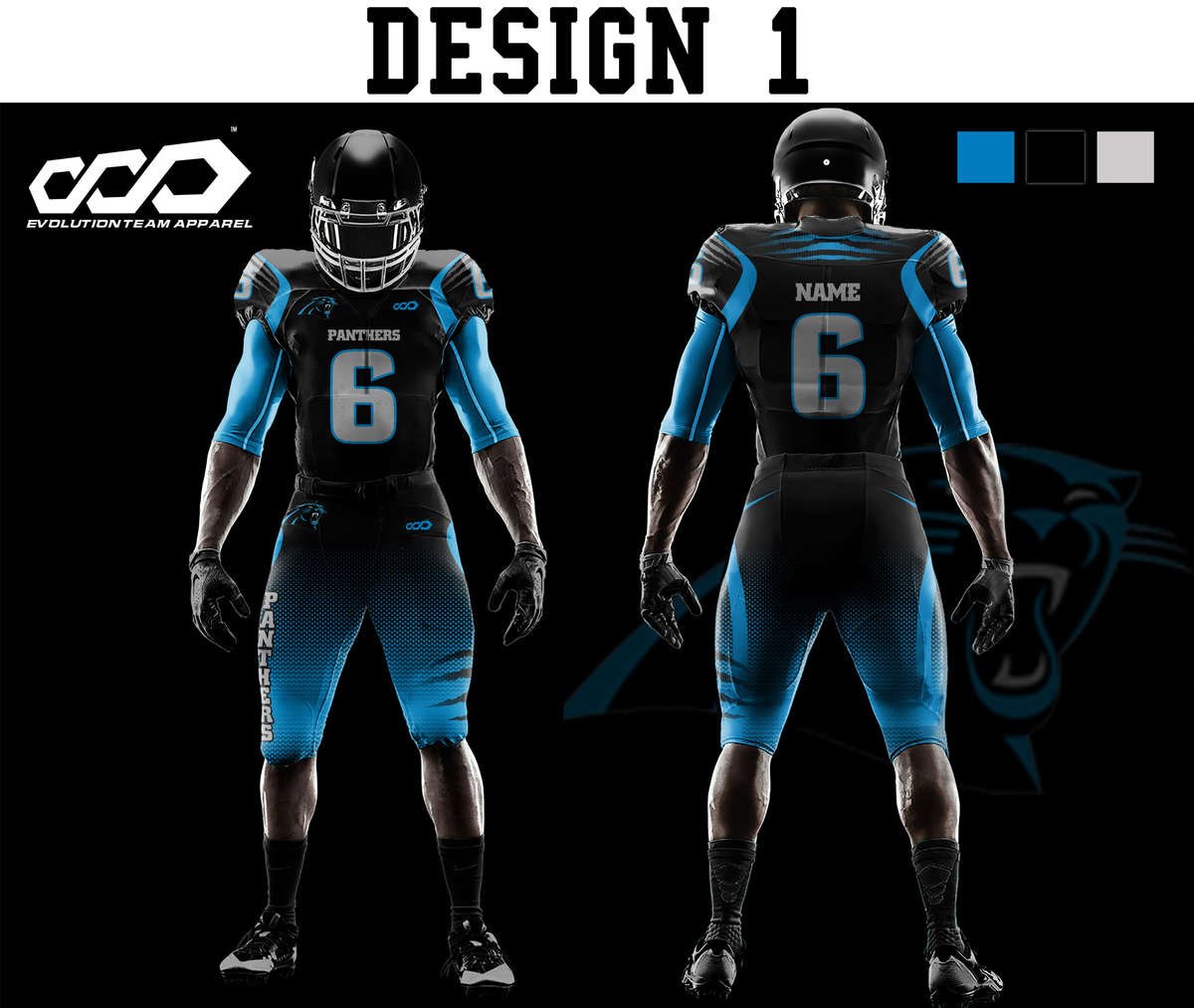 Custom Football Uniforms - Nashville, TN - Evolution Team ...