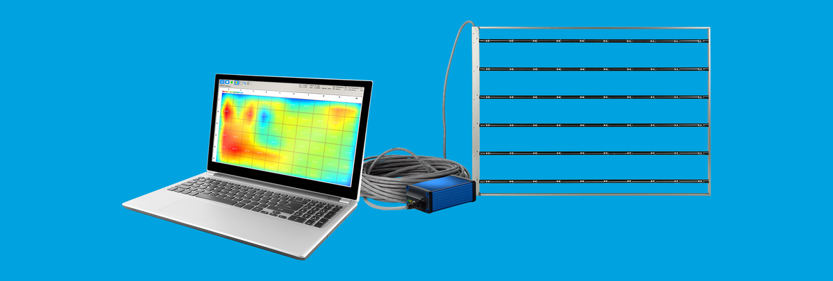 Multi-scalar airflow measurement system for air velocity, ambient temperature, and humidity.