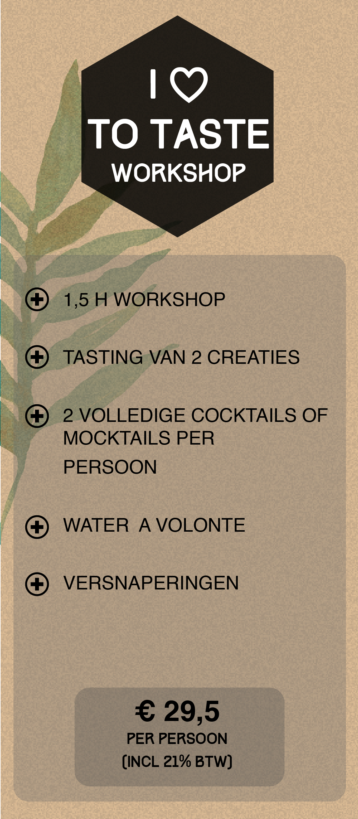 Cocktail workshop Cocktail workshop