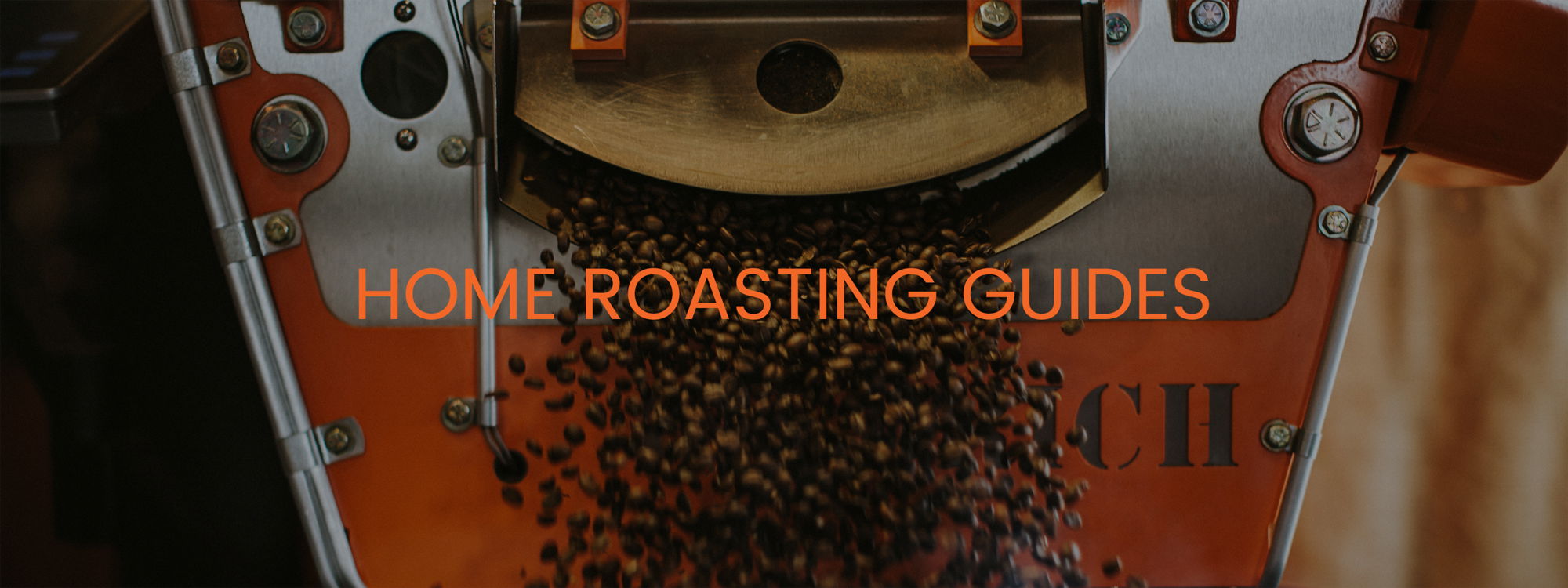 HOME ROASTING GUIDES - COFFEE EXITING ROASTER
